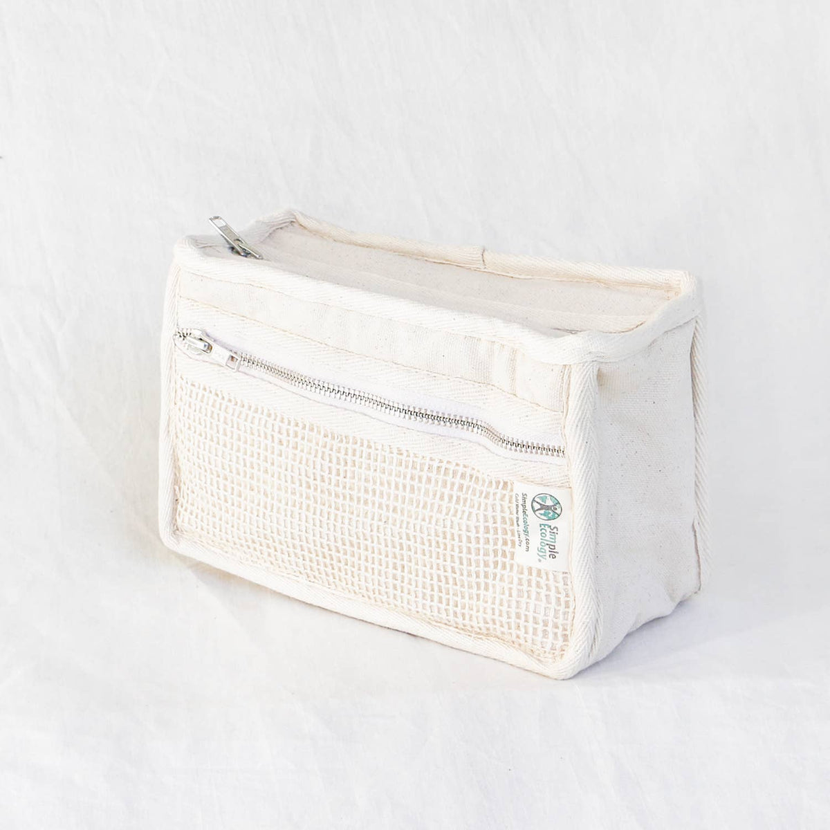Organic Cotton Padded Toiletry Bag