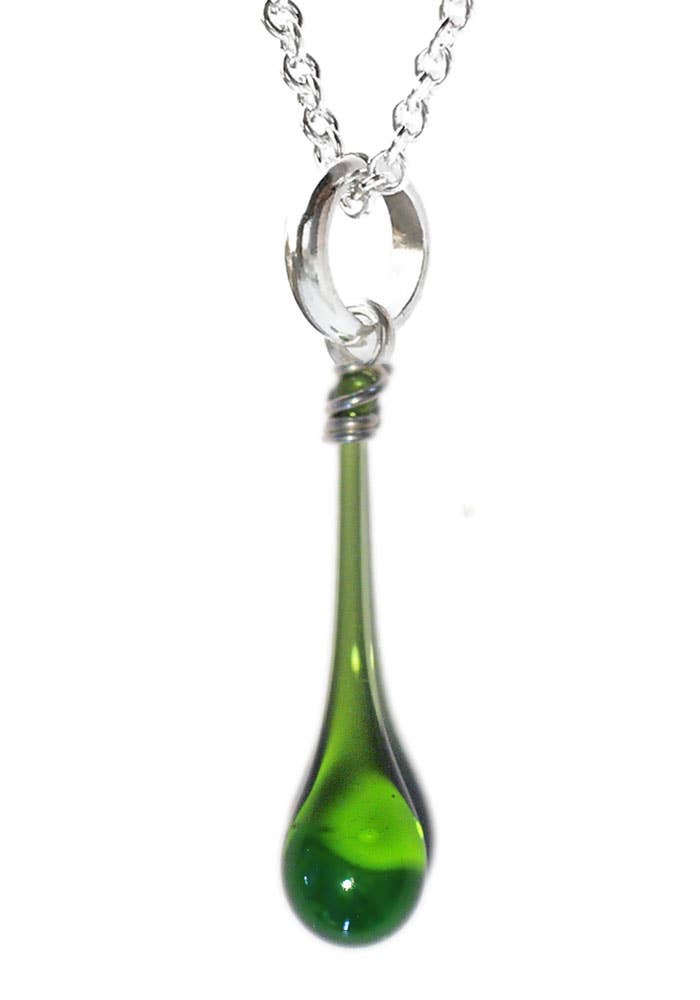 Maressa Glass Teardrop Pendant Necklace