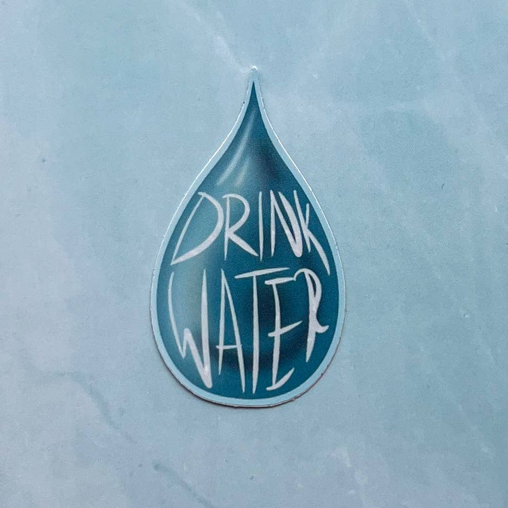 Drink Water Sticker