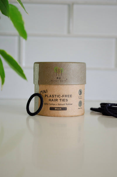 Mini ligas para el cabello sin plástico
