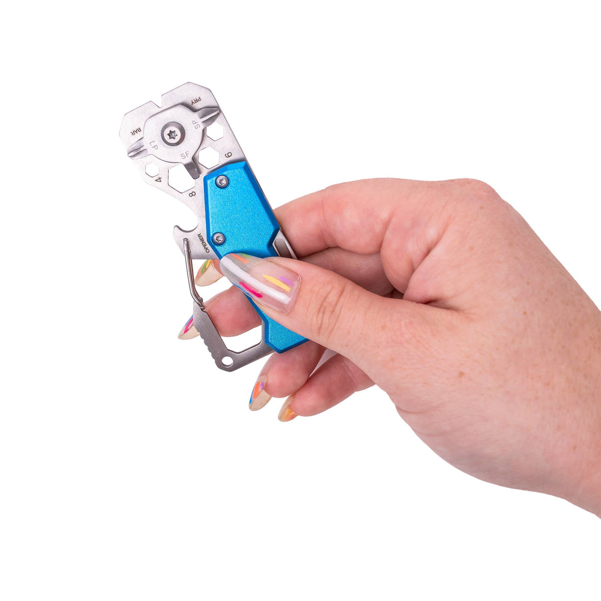 Stainless Multi-Tool Carabiner | Clip-On EDC Gear Tool