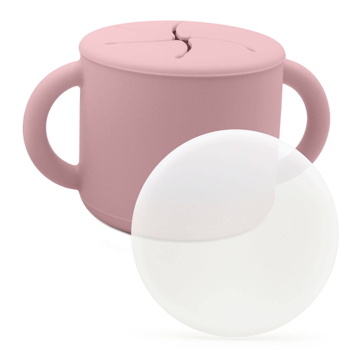 Silicone Spill-Proof Snack Cup for Babies & Toddlers