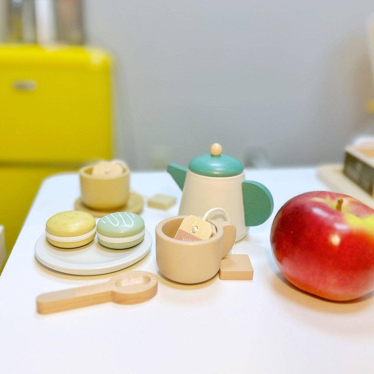 Wooden Tea Party Set – Pretend Play Tea Set Ages 3+