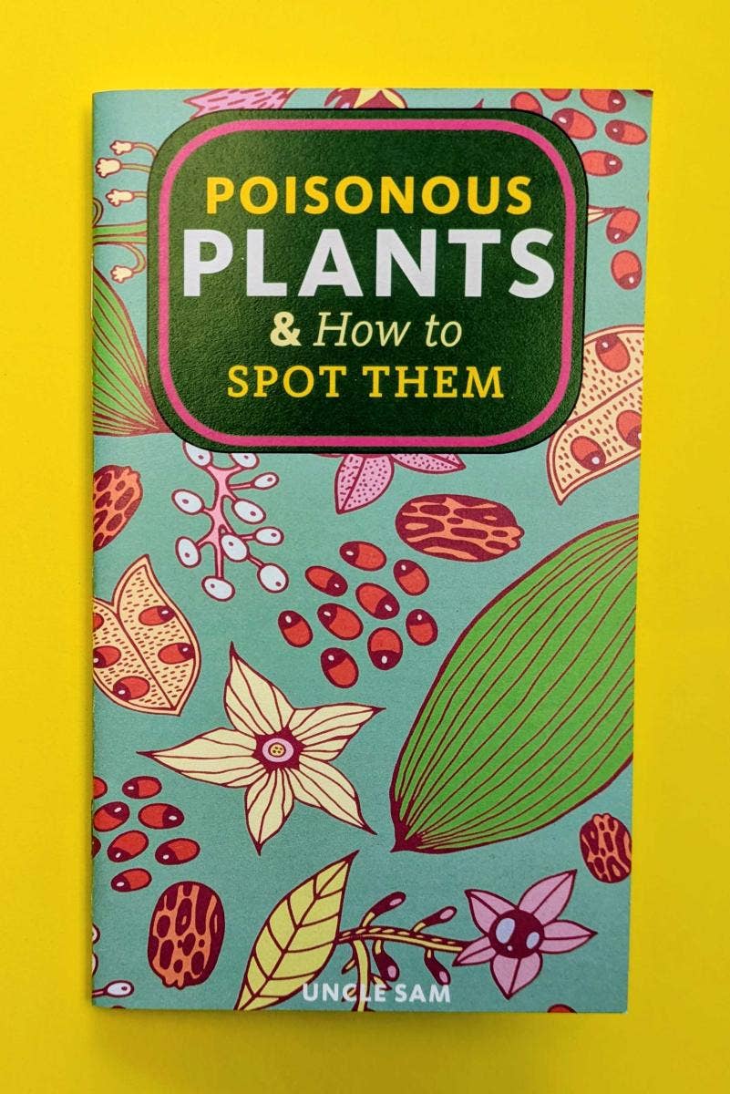 Microcosm Publishing Poisonous Plants & How to Spot Them (Zine): interior text and illustration spread