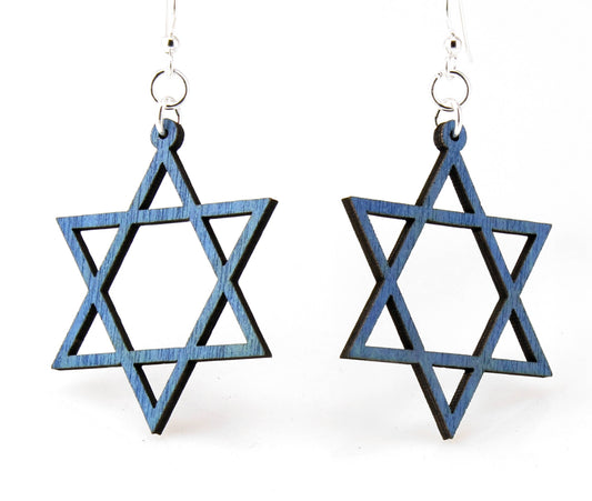 Jewish Star Earrings