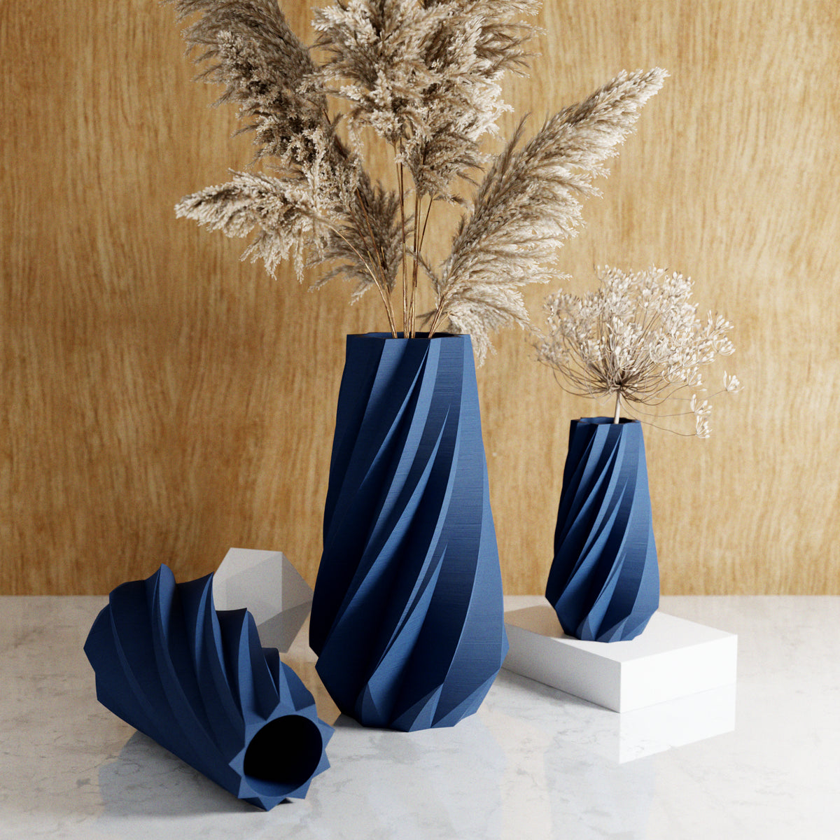 Modern Wood Vase | Timber Collection