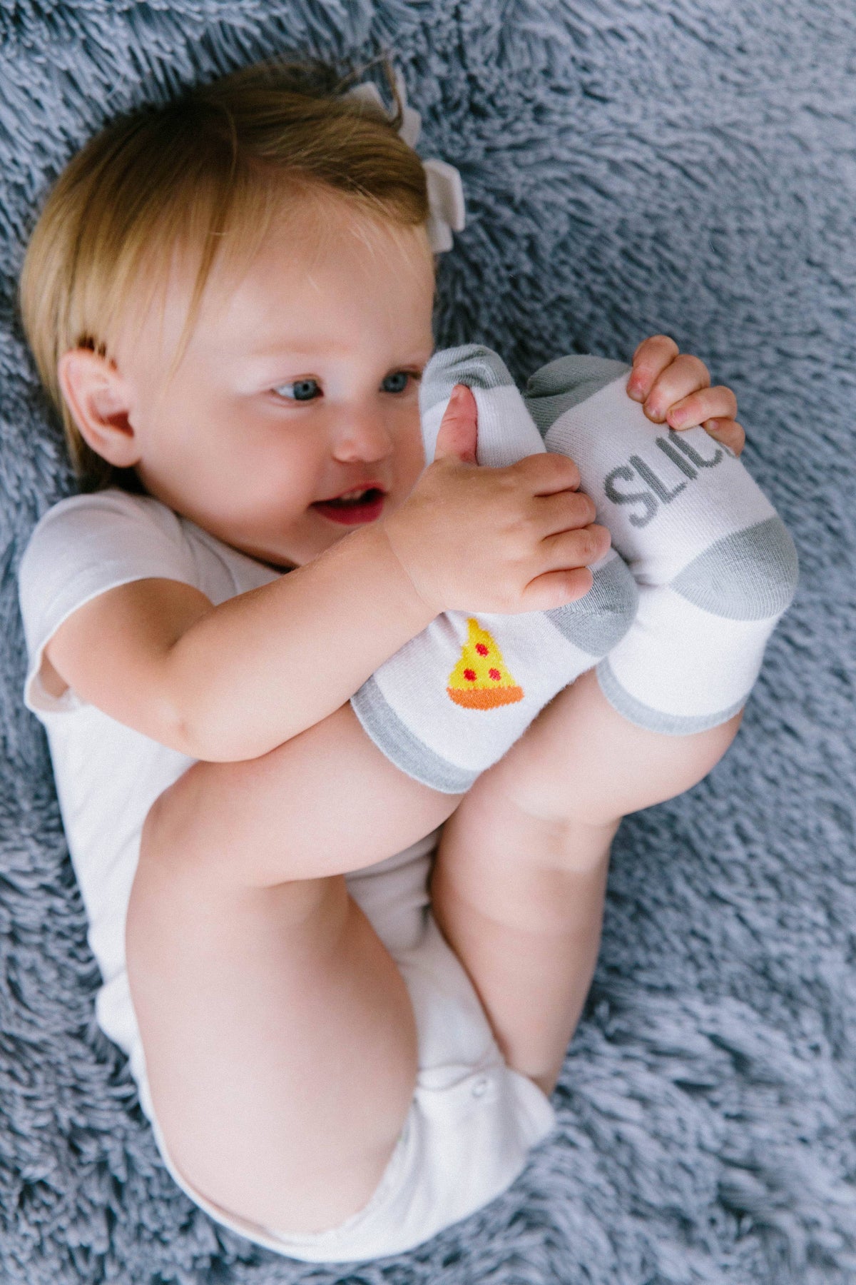 Parent & Me Matching Pizza Sock Set