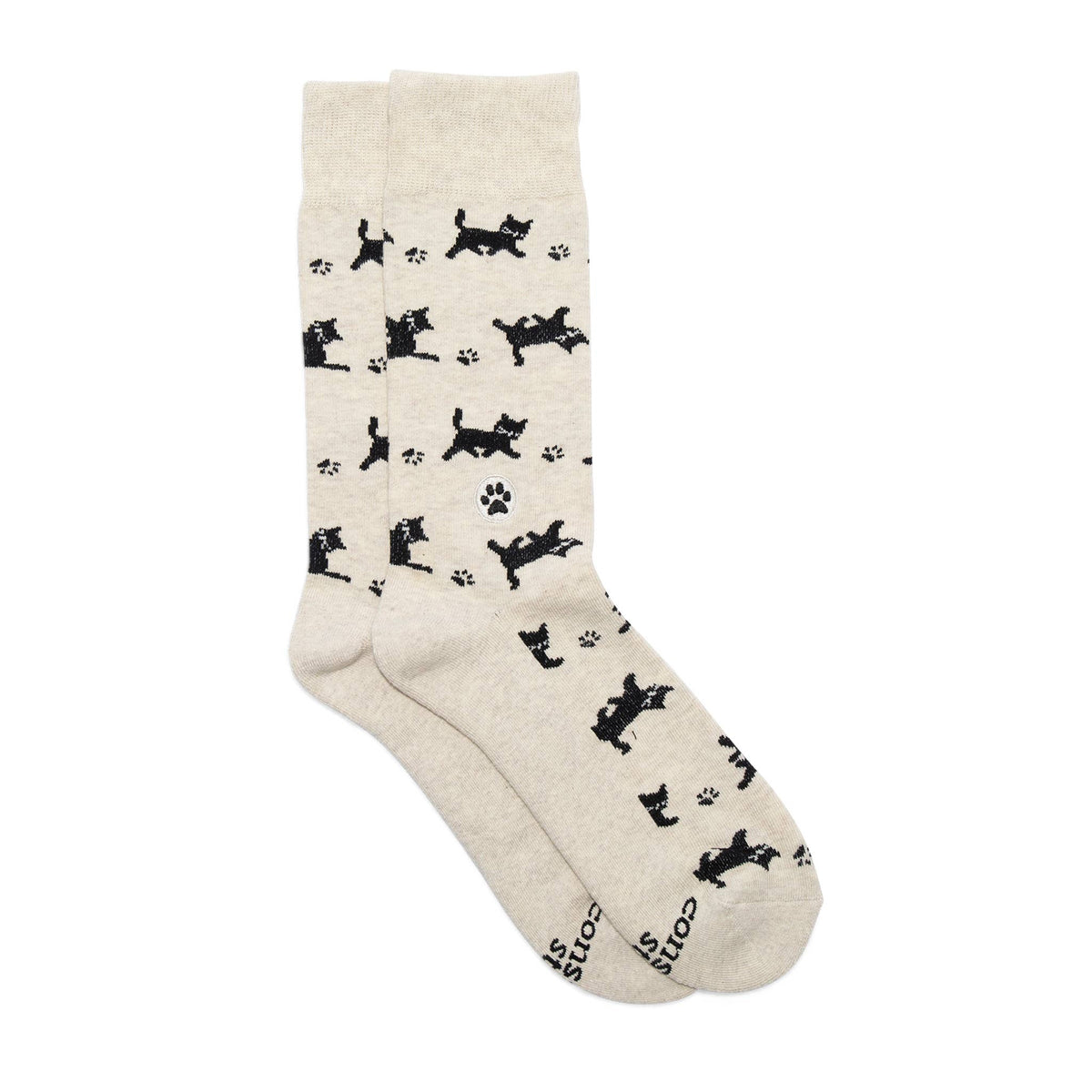 Socks that Save Cats | Beige Cats - Gifts for Cat People