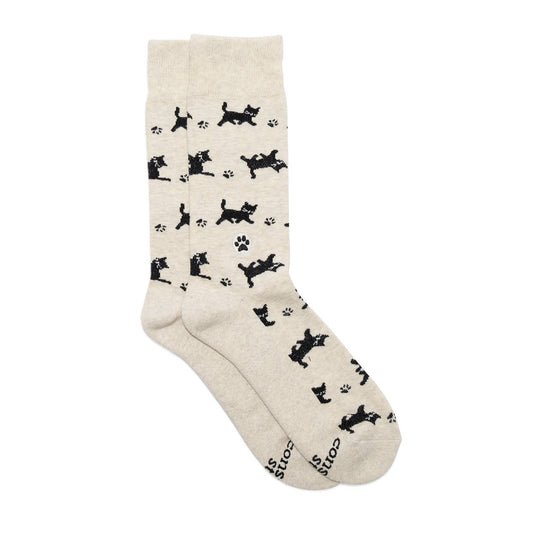 Socks that Save Cats | Beige Cats - Gifts for Cat People