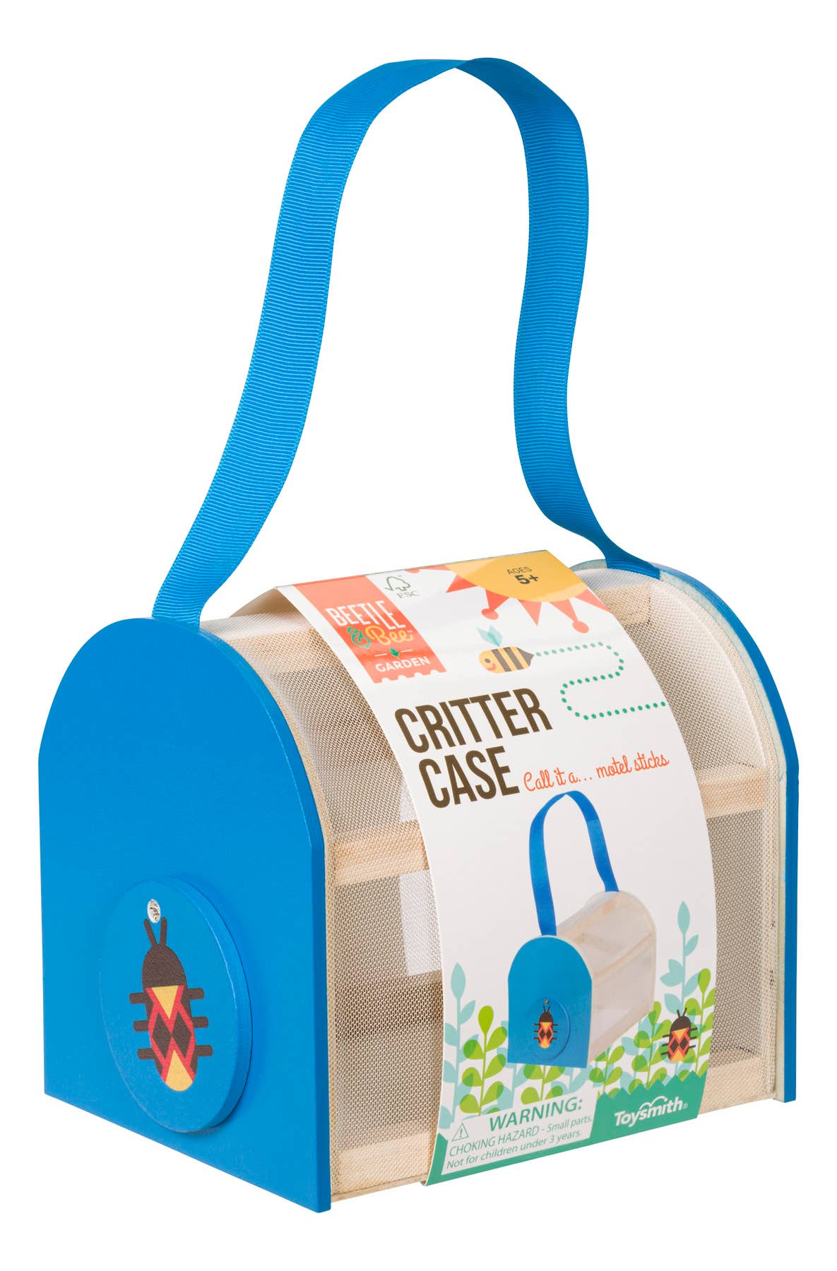 Beetle & Bee Critter Case Certified Wood-Outdoor Play