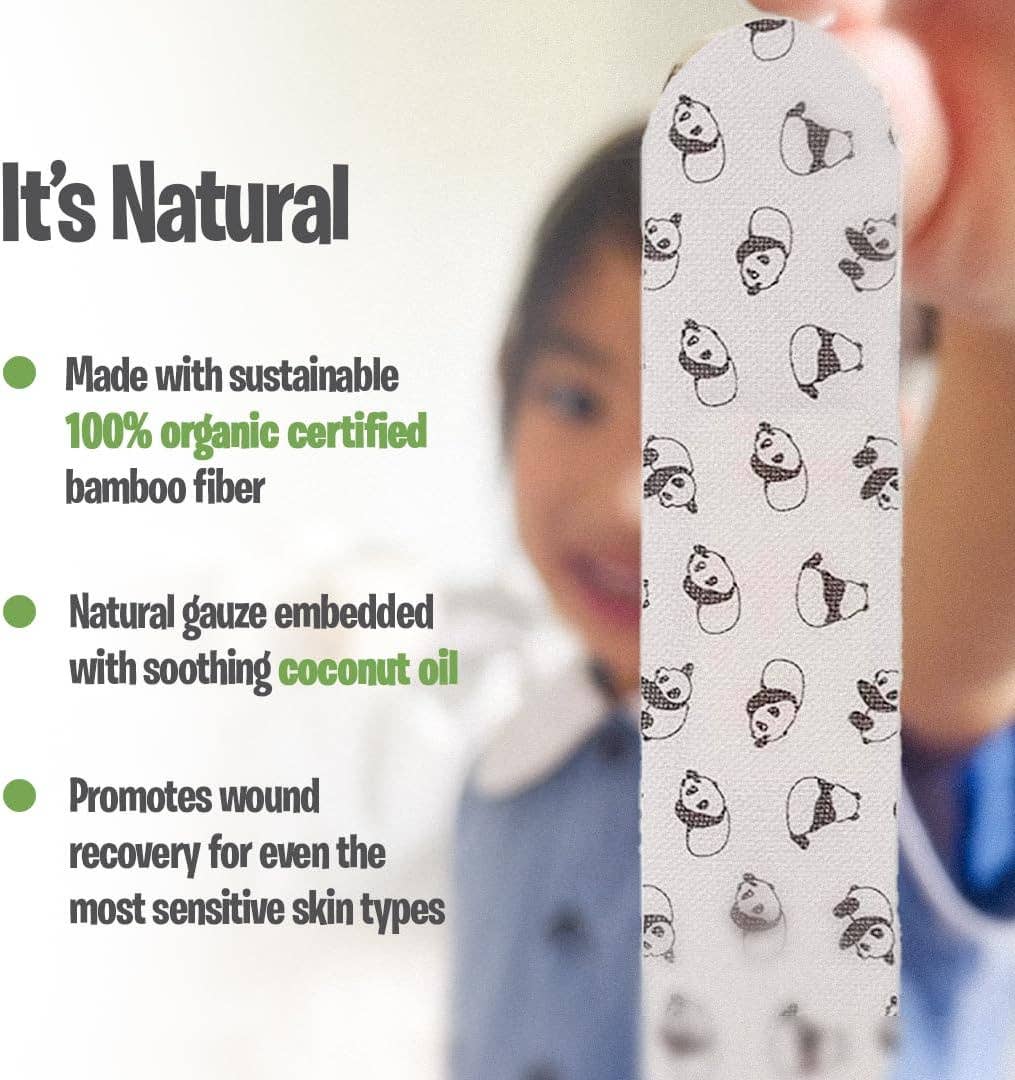 PATCH Panda Coconut Oil Bandages - 20pk