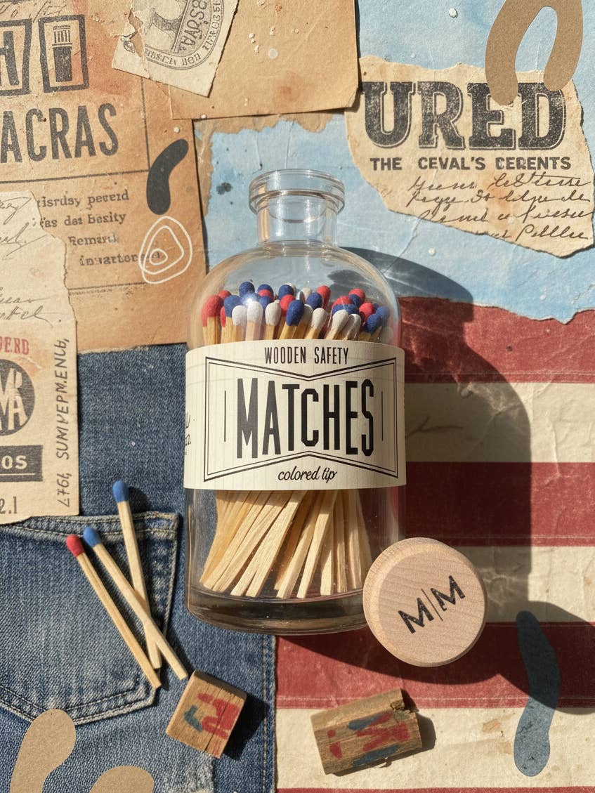 Vintage Apothecary USA Matches America 250 Celebration