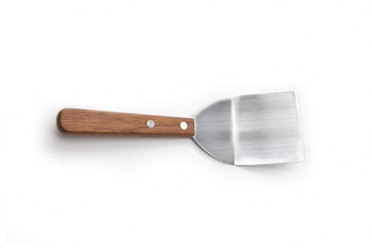 Fox Run Cookie Spatula, Stainless Steel with Wood Handle, 7"