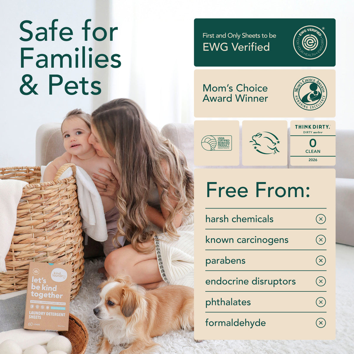 Zero Waste Laundry Detergent Sheets (Ocean Breeze)