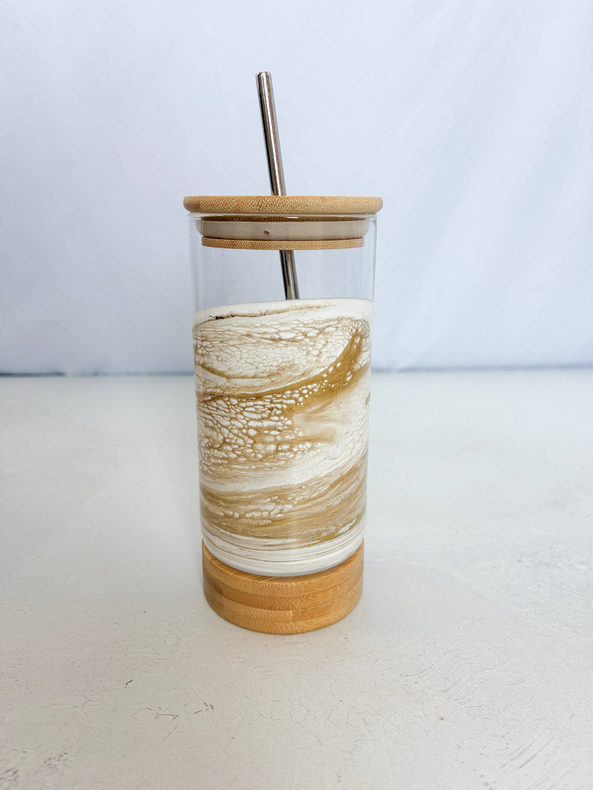 NEW!!! Resin Accented Glass Tumblers