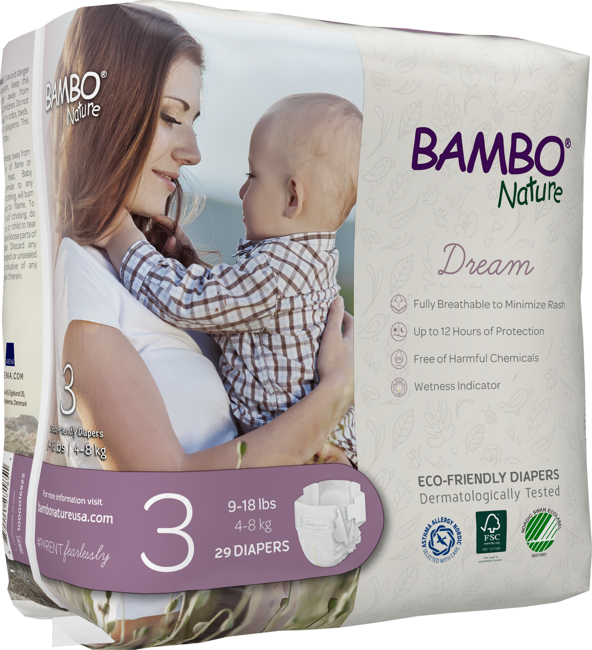 Bambo Nature Dream Baby Diapers Size 3