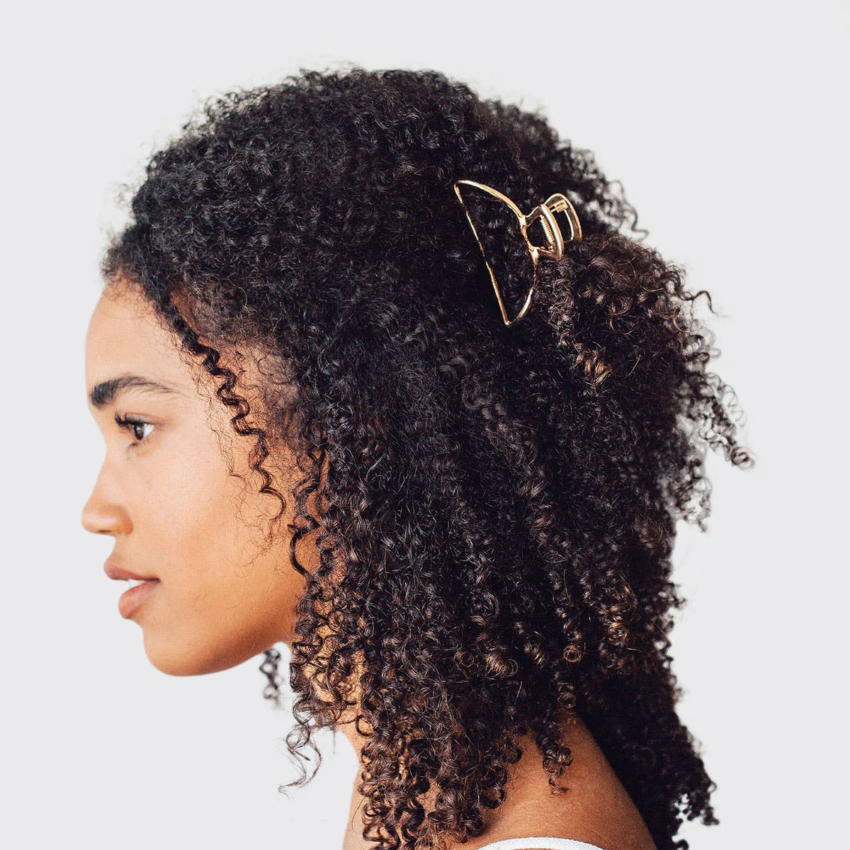 Metal Claw Clip - Gold