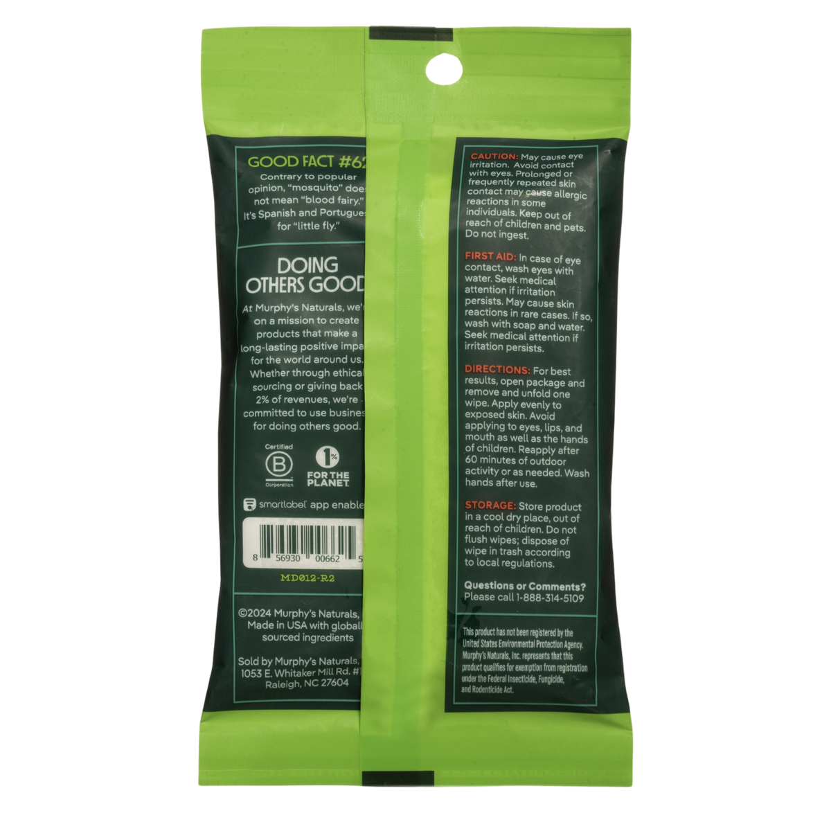 Mosquito Repellent Wipes