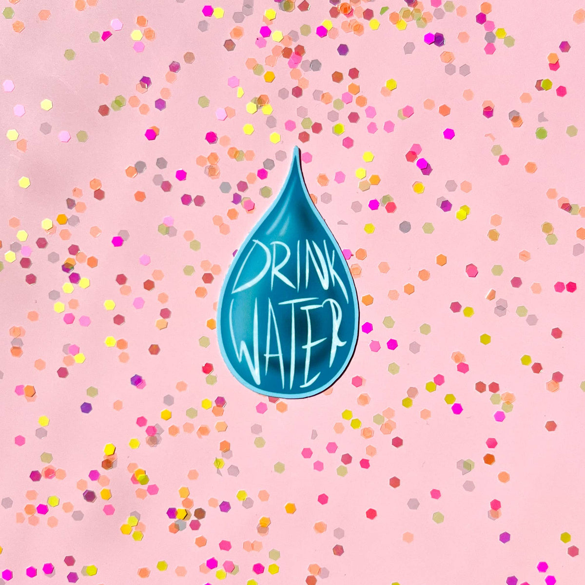 Drink Water Sticker