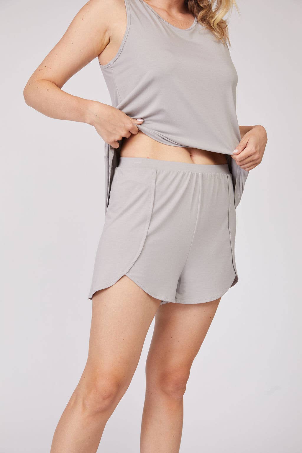 Bamboo Tank & Short Set – 2PCS Soft Relaxed Loungewear