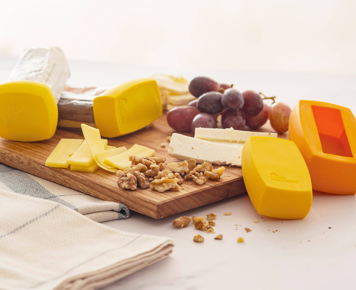 Reusable Silicone Cheese Savers (Set of 4)