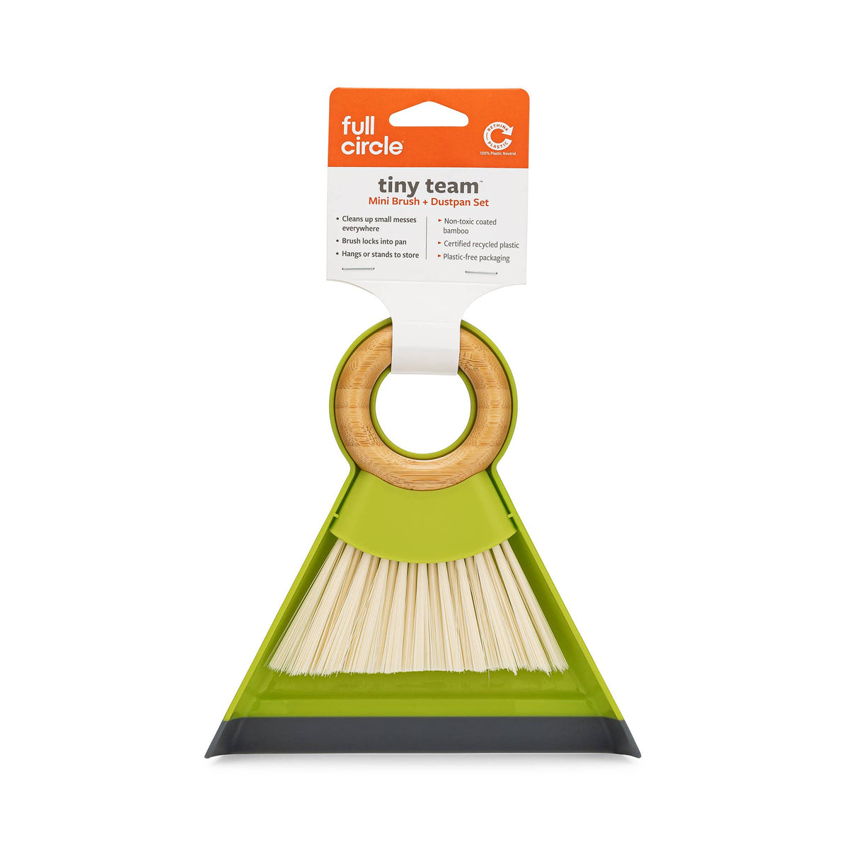Tiny Team Mini Broom and Dustpan