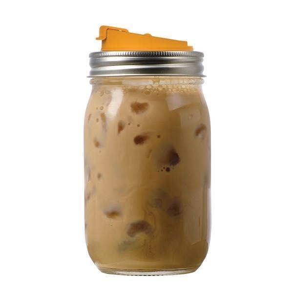 Jarware Drink Lid for Regular Mouth Mason Jar