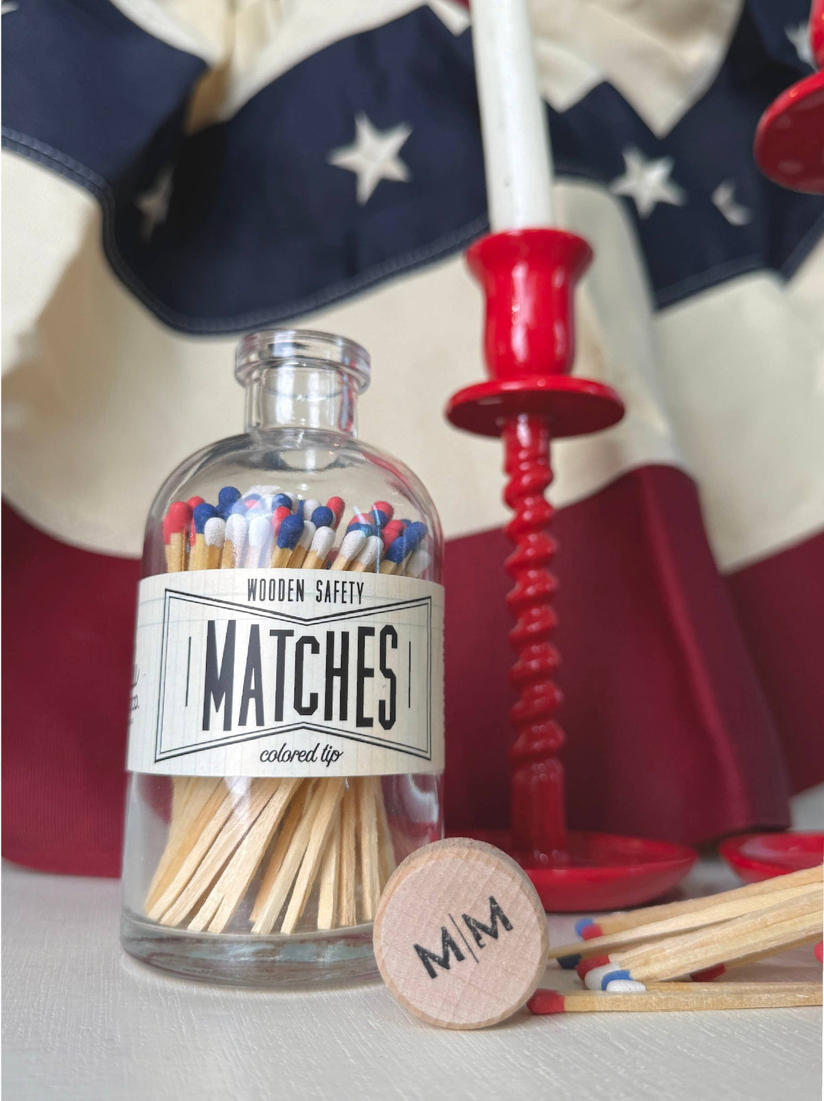 Vintage Apothecary USA Matches America 250 Celebration