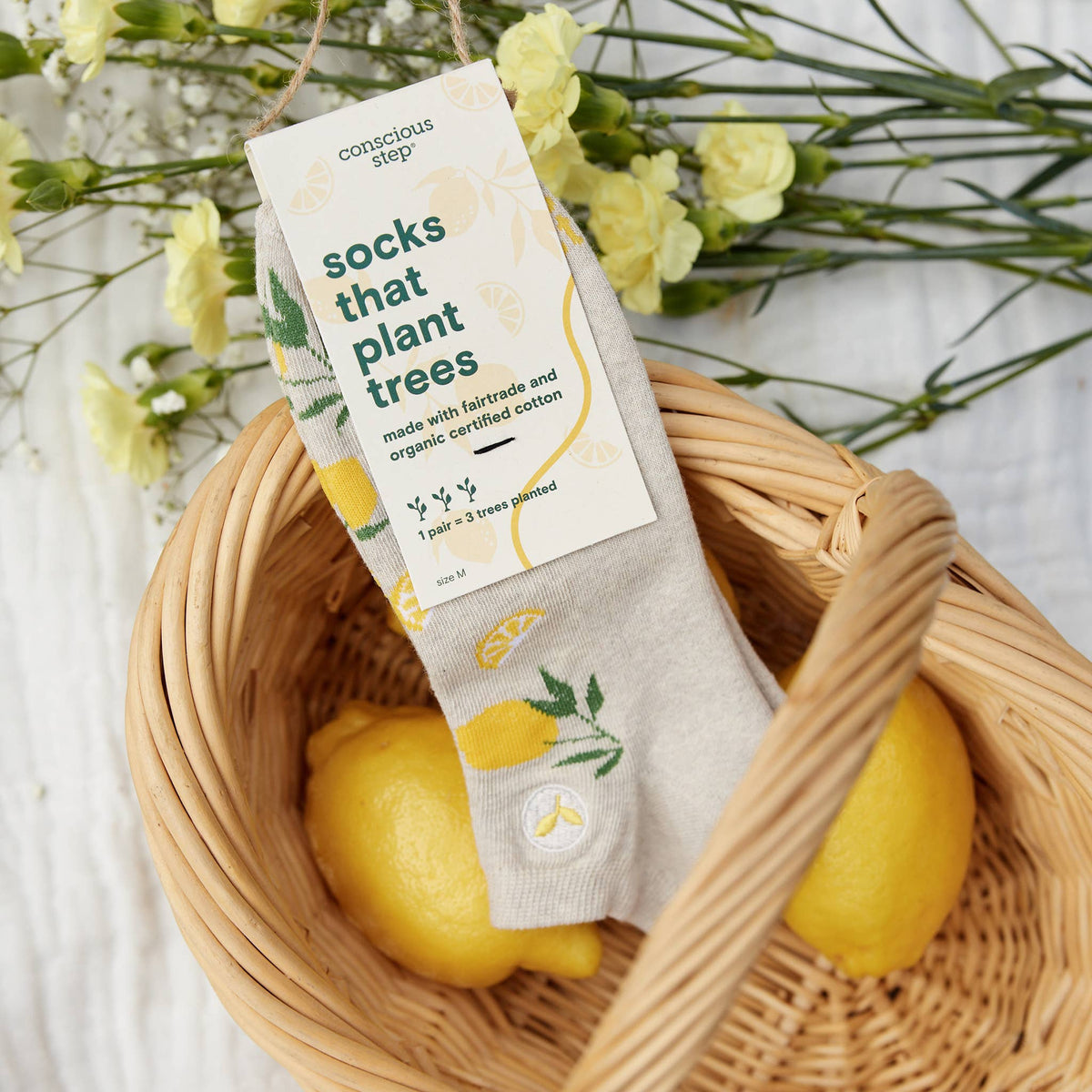 Ankle Socks that Plant Trees | Lemons - Gifts for Gardeners