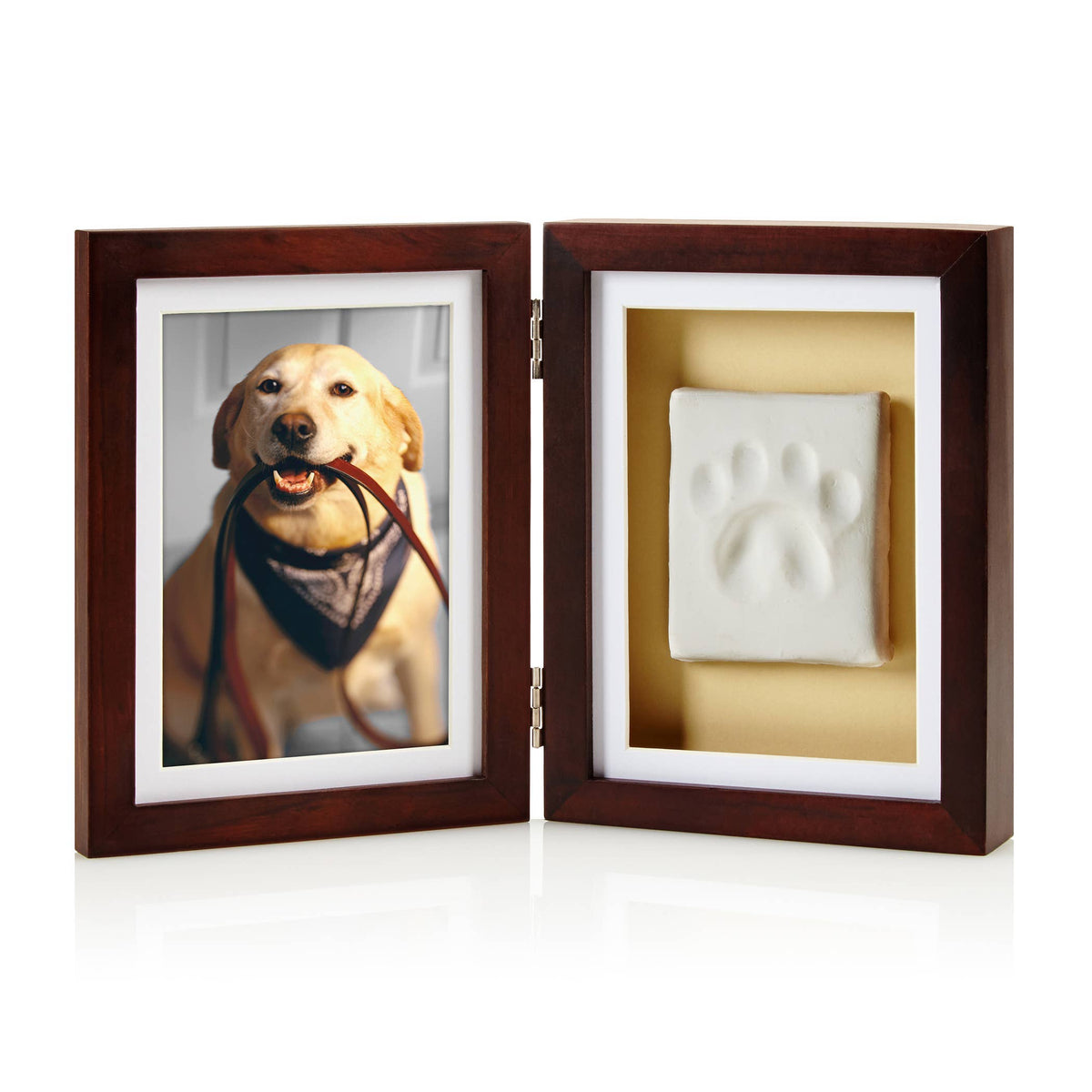 Pawprints Keepsake Photo Frame & Clay Impression Kit