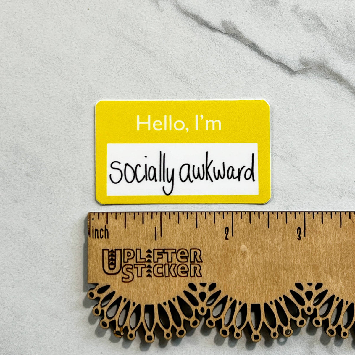 Socially Awkward Sticker