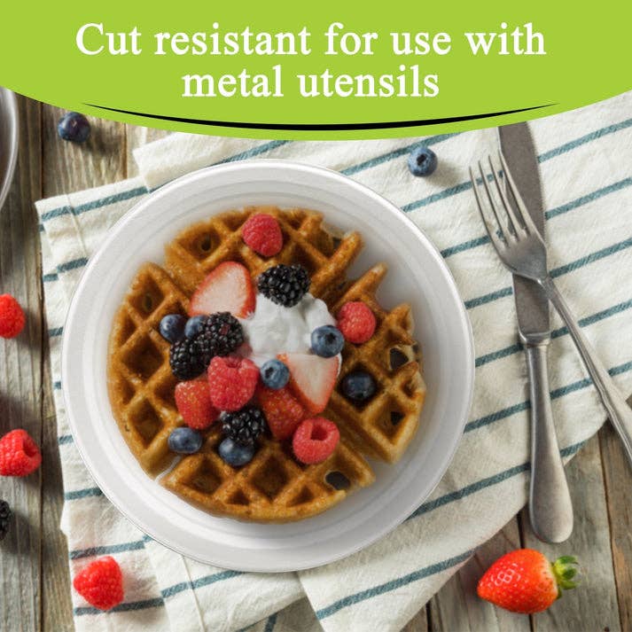 Compostable Round Plate, 25 Ct.
