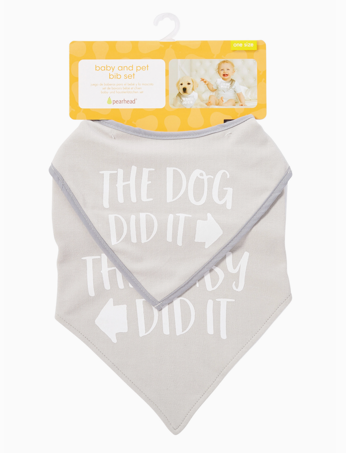 Baby & Pet Bib Set