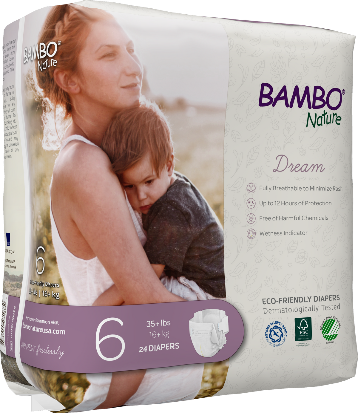 Bambo Nature Dream Baby Diapers Size 6