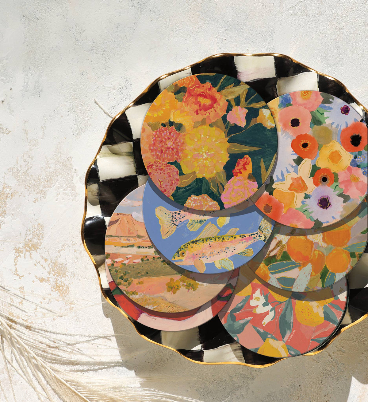 Marigolds Coaster