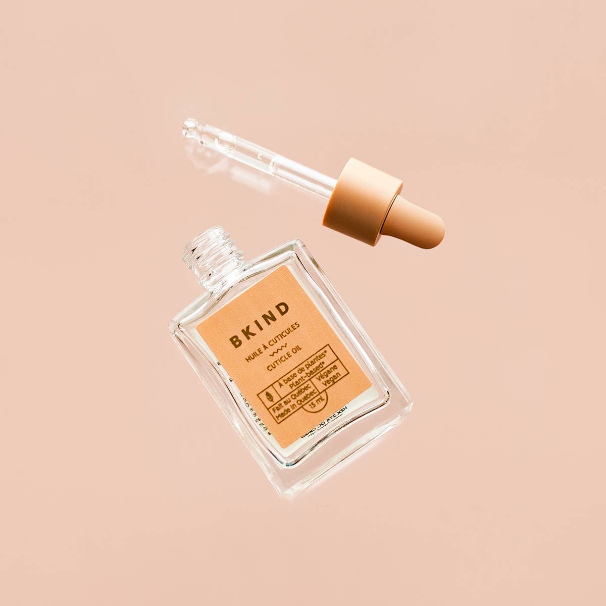 Cuticle oil with vitamin E and squalane