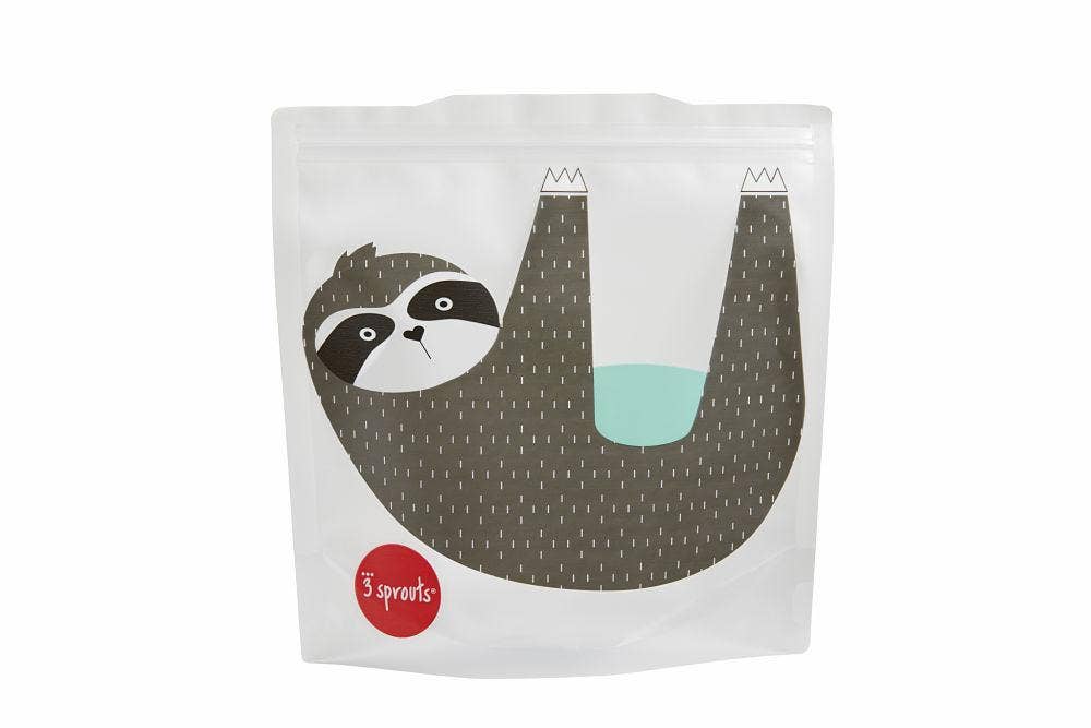 Kids Reusable Sandwich Bag - Sloth