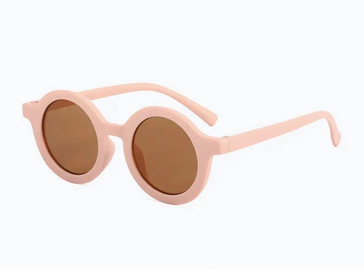Boho + Babe Baby and Toddler Retro Sunnies: side angle showing shape and surface