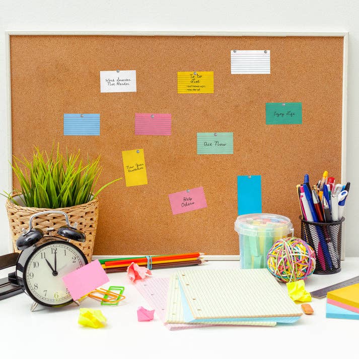 Index Cards Ruled, White Ruled (100 Card Pack)