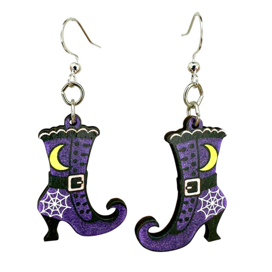 Witch Boot Earrings #1873