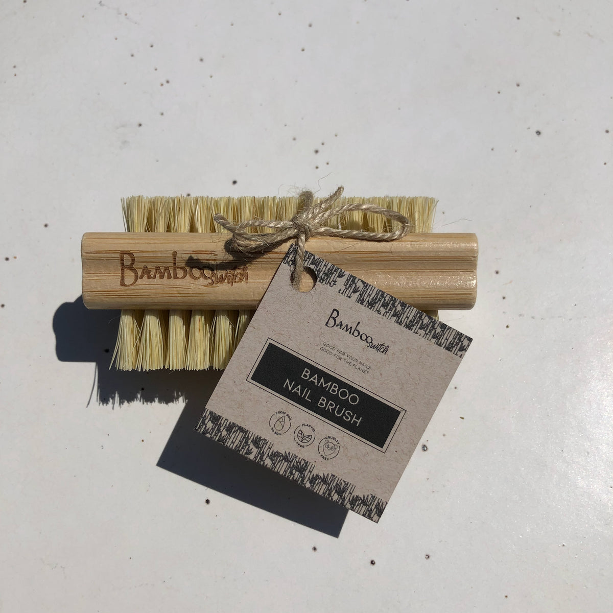 Bamboo Vegan Nail Brush | Self Care | Earth Day Bestseller