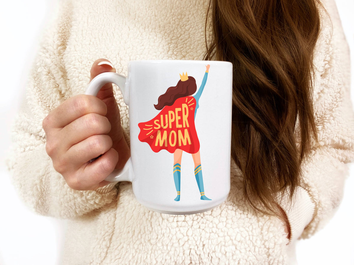 Super Mom 15 oz Mug