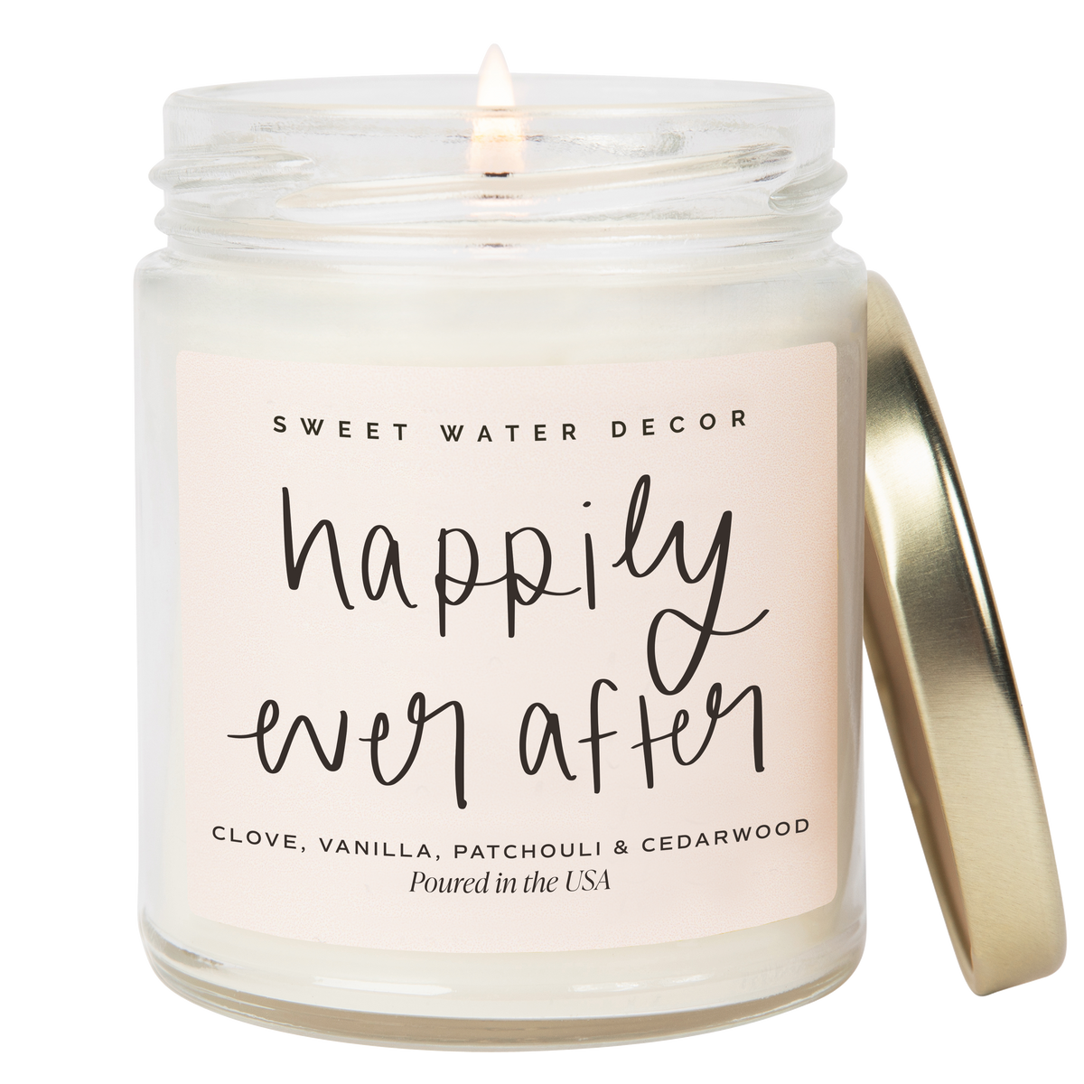 Happily Ever After 9 oz Soy Candle - Home Decor & Gifts