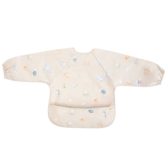Smock Bib for Baby & Toddler Long Sleeve (Undersea)
