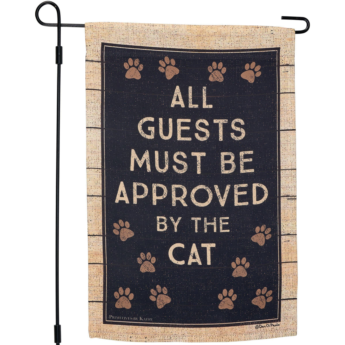 Approved By Cat Garden Flag