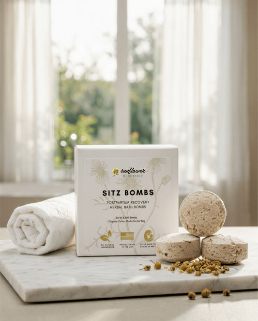 Sitz Bombs | Postpartum Recovery Herbal Bath Bombs for Moms