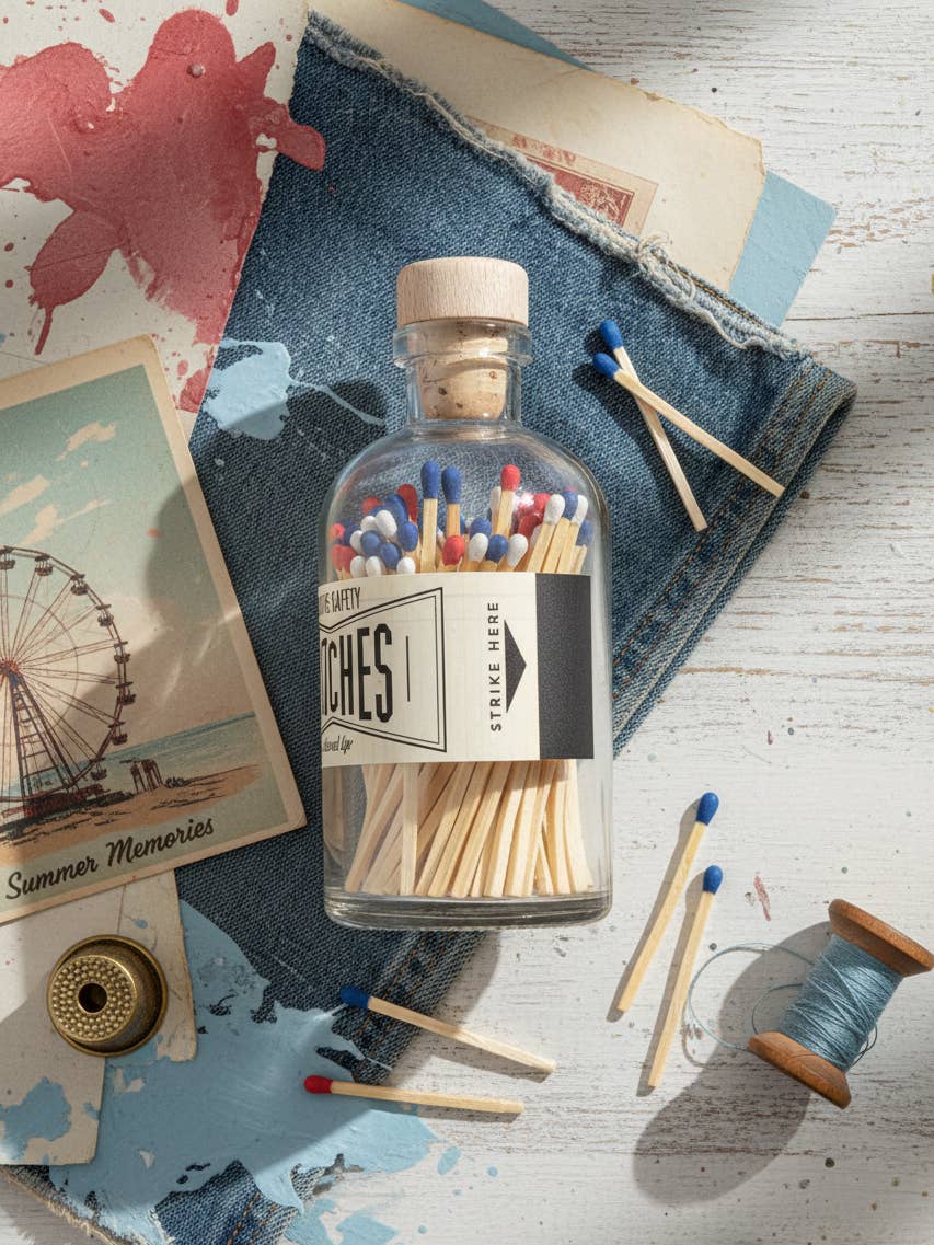 Vintage Apothecary USA Matches America 250 Celebration