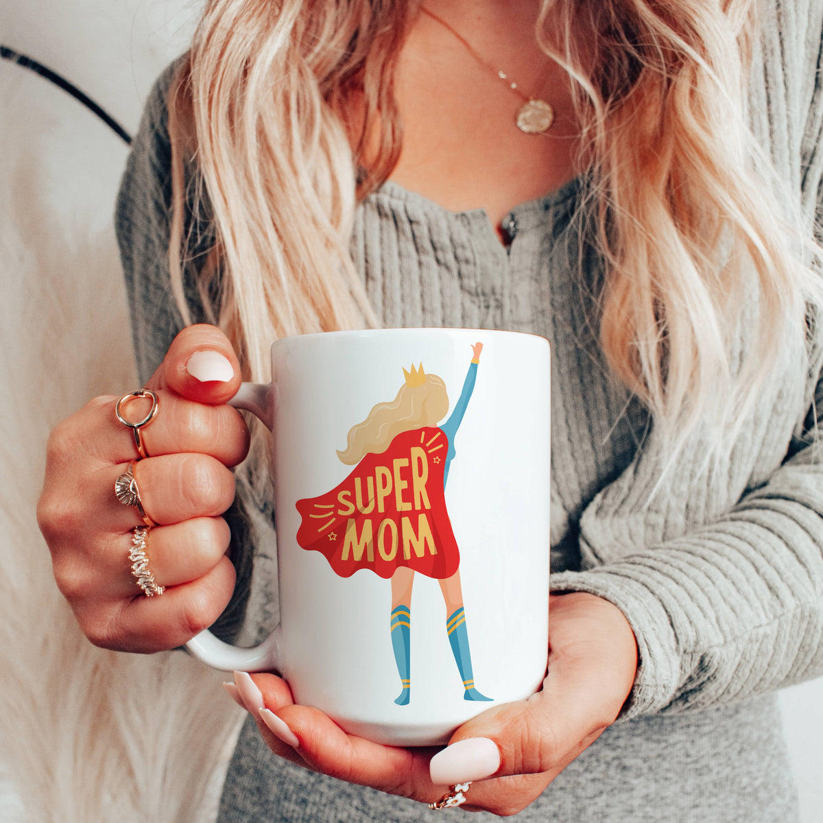 Super Mom 15 oz Mug
