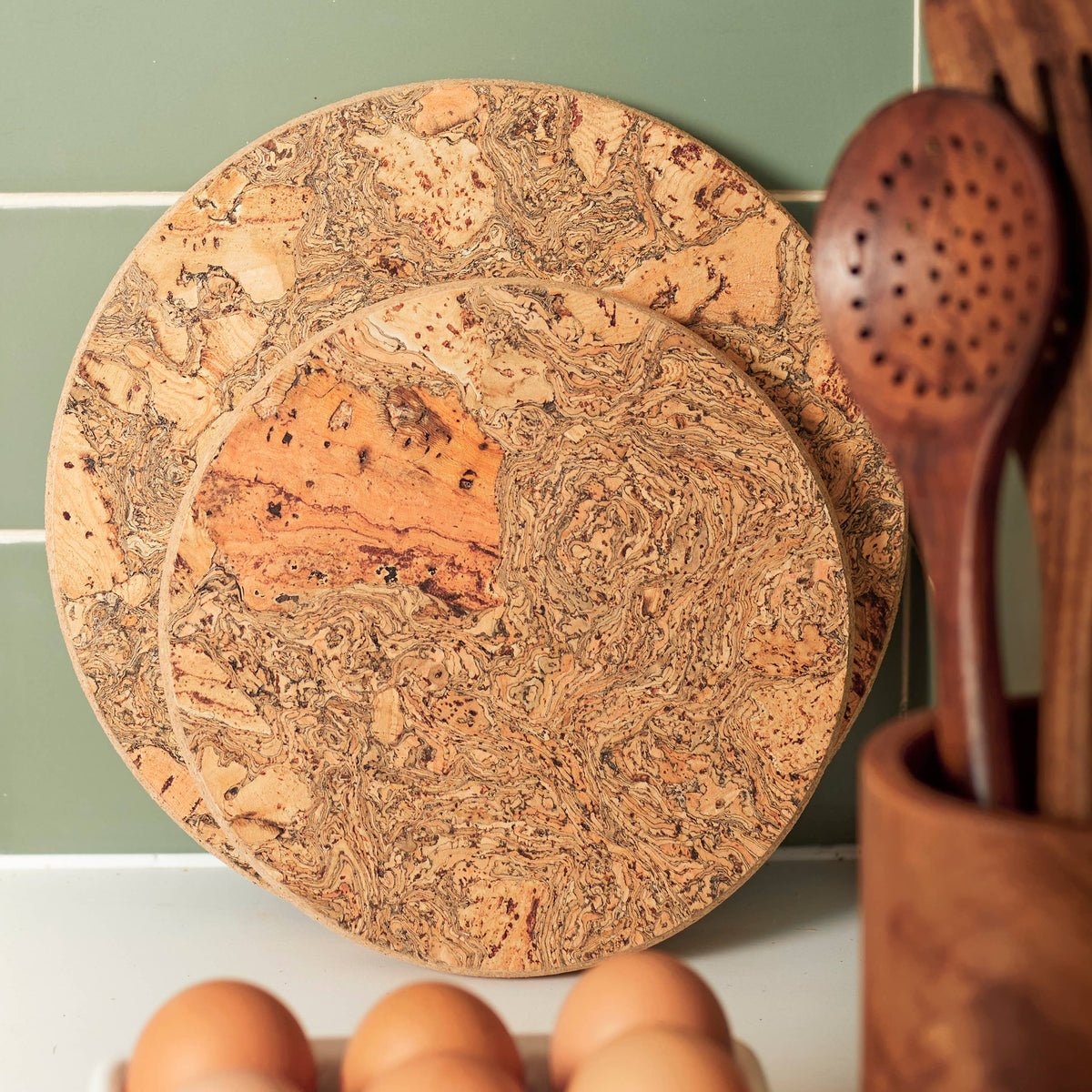 Natural Cork trivet | Small