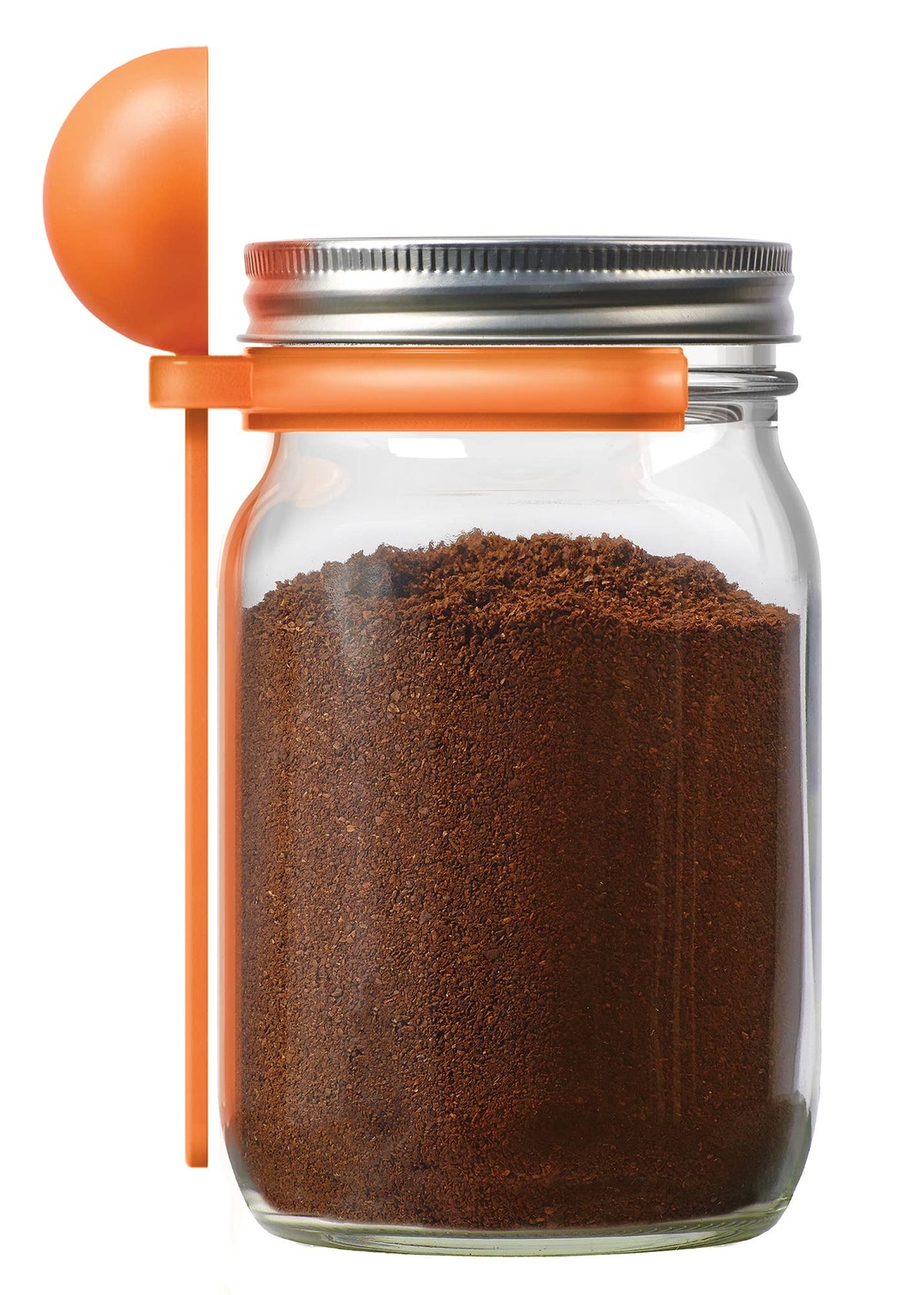 Jarware Coffee Spoon Clip for Wide Mouth Mason Jar